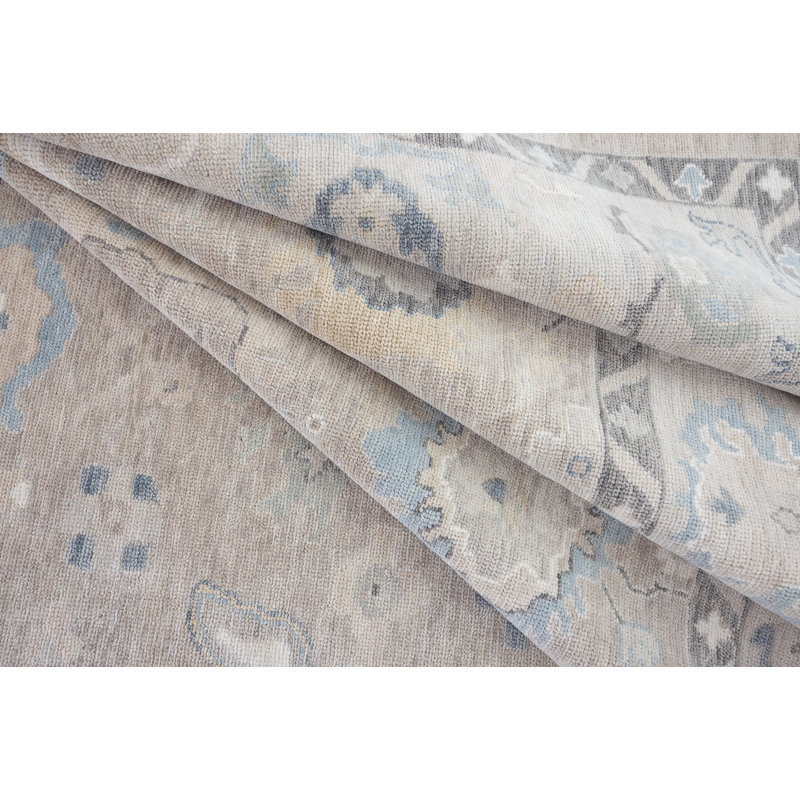 Hand Knotted Wool Oriental Area Rug, Rectangle 8' x 10'