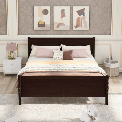 Kirbee Solid Wood Platform Bed