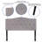 Ciriaca Arched Button Tufted Upholstered Headboard-1636055535-1636055532