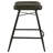 Amita Leather Upholstered Counter Stool Espresso-1065999184-1065999185