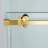 Frameless Single Sliding Shower Doors, 44-48" W X 76" H With 5/16" Clear Tempered Glass And Explosion-Proof Film-102630233