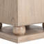 Chess Solid Wood Pedestal End Table