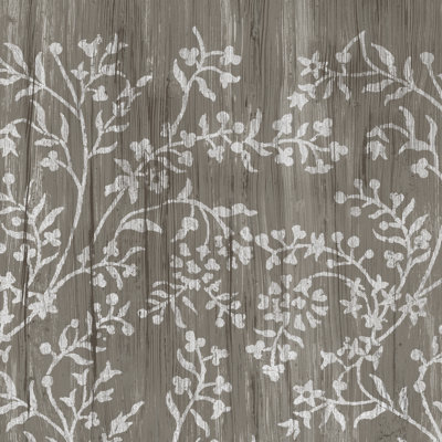 Weathered Wood Patterns V by June Erica Vess - Wrapped Canvas Painting