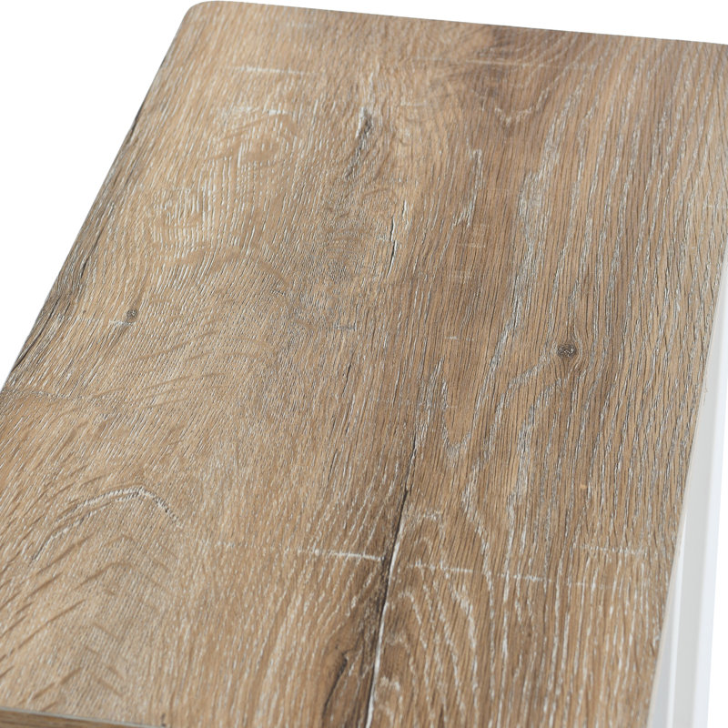 Gateshead End Table, Coastal Oak/White