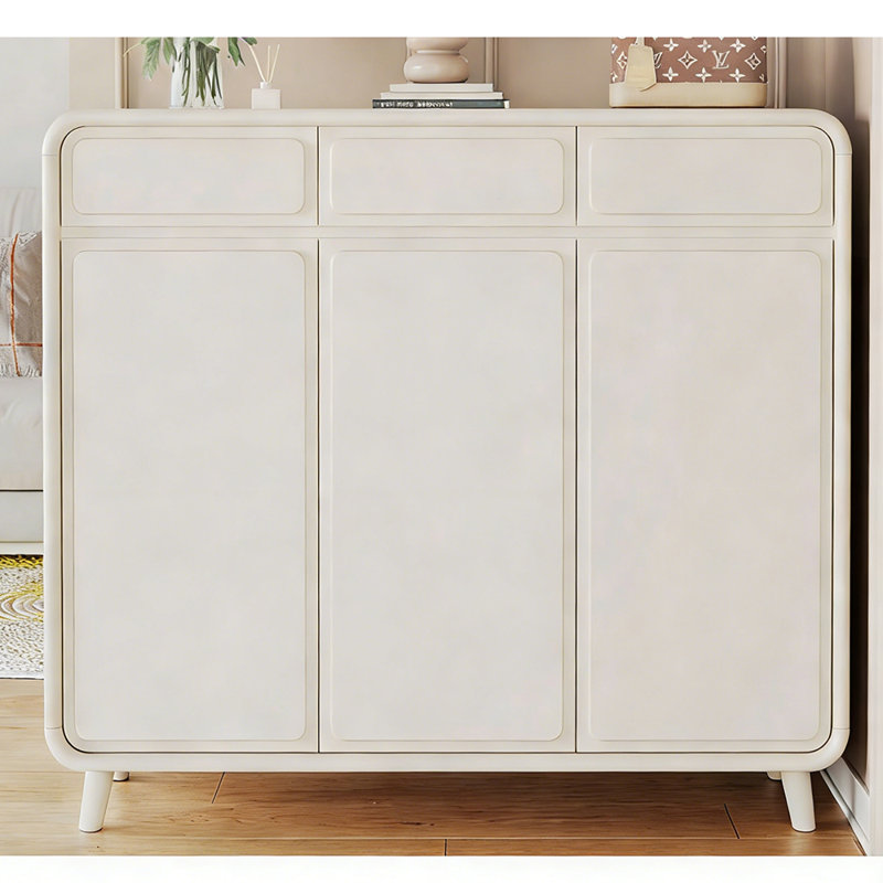 French style romantic storage shoe cabinet