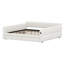 Lit tapissier moderne avec connectivité USB et tiroirs de rangement intégrés-221117050