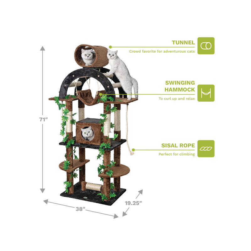71'' H Cat Tree