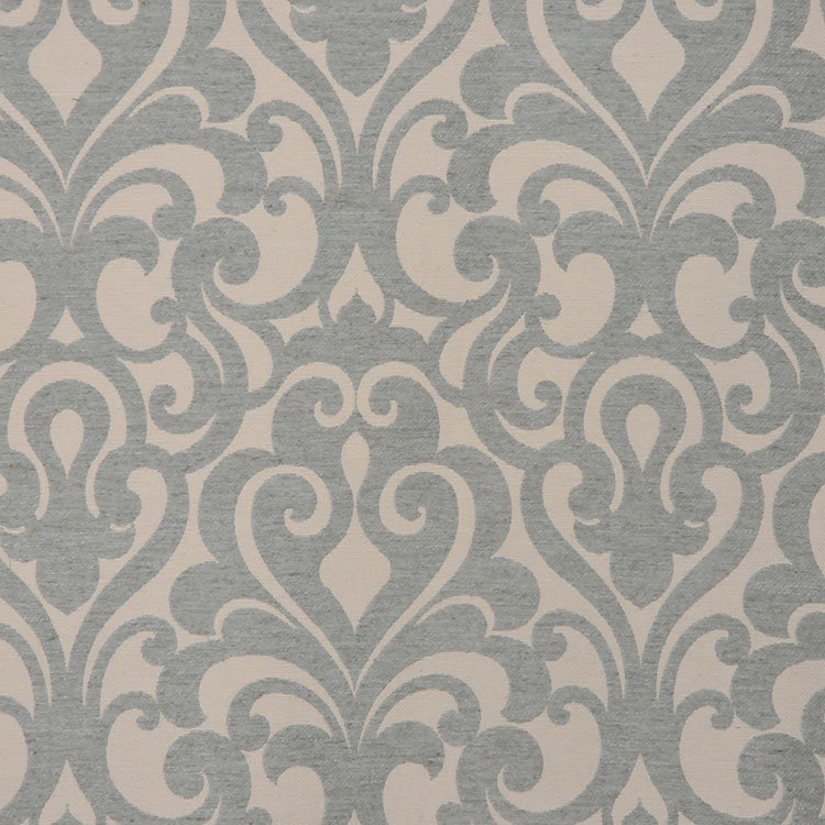 Tissu damassé Allure, Écume de mer