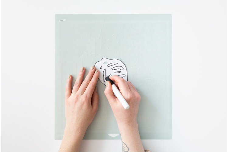 diy monstera pflanze basteln