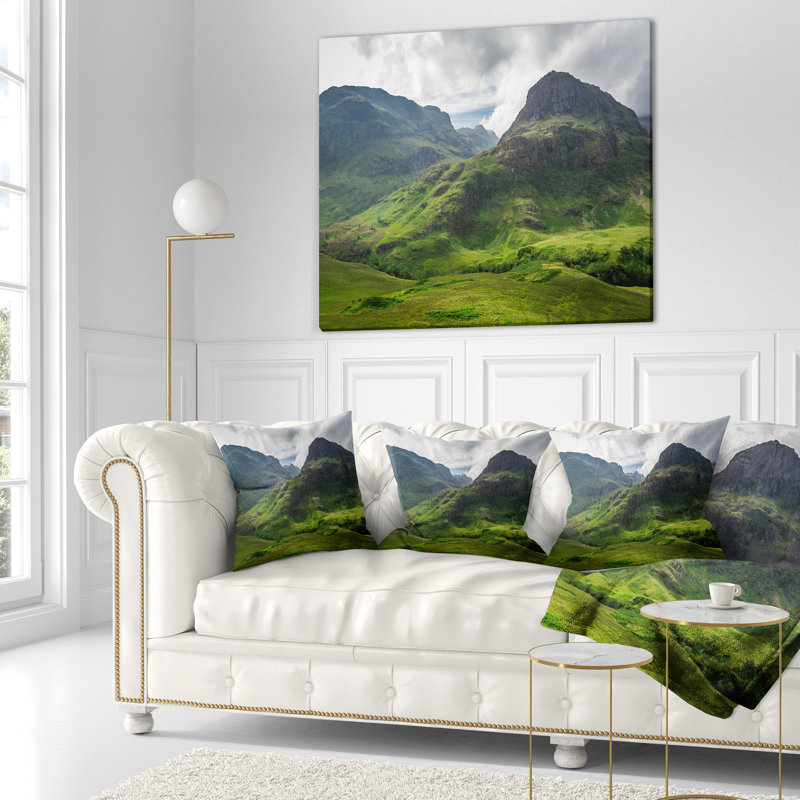 Coussin en cascade Schafer, 16 po x 1 po, Coussin décoratif