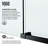 Elan E-Class 44-48" W x 76" H Sliding Frameless Shower Door with 3/8" Clear Glass-50553387