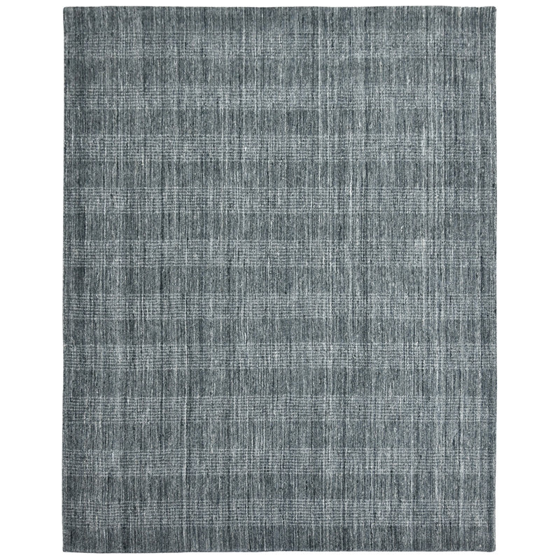 Brackettville Plaid Indoor Rug, Rectangle 10' x 14'