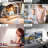 LED Desk Lamp For Home Office, 24W Bright Desk Lamp With Phone Holder Base - 25 Lighting Modes Eye-Caring Desk Light Adjustable Gooseneck Lamp For Workbench Drafting Reading Study-White