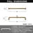 7 9/16" Center Bar Pull Multipack