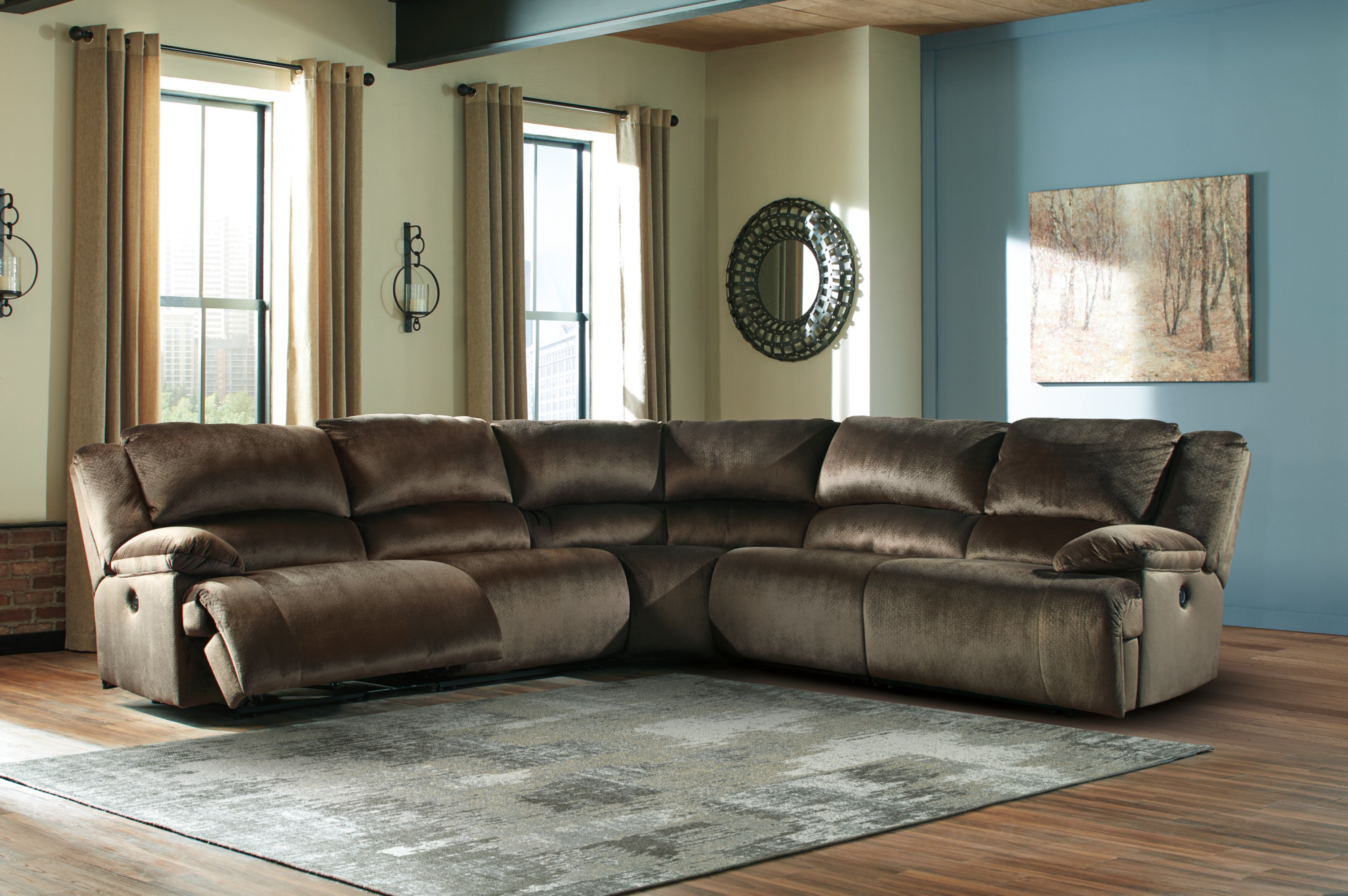 Clonmel power store reclining sofa