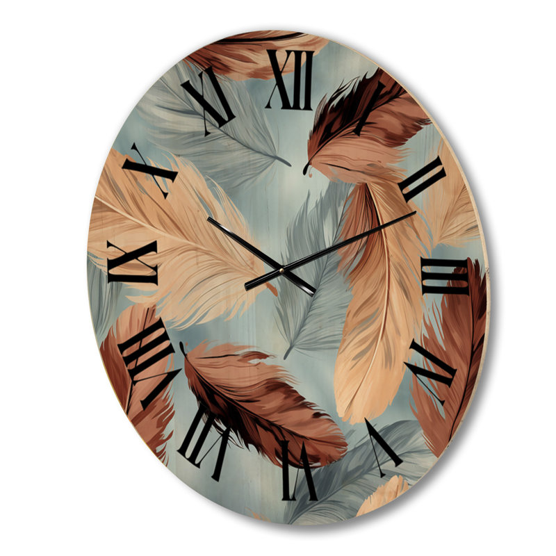 Horloge murale en bois massif Thery, Grand