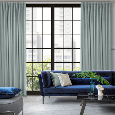 Odoaker Semi Sheer Curtains Single Panel