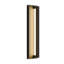 21" Dimmable LED Black Aluminum Outdoor Linear Wall Light-347058866