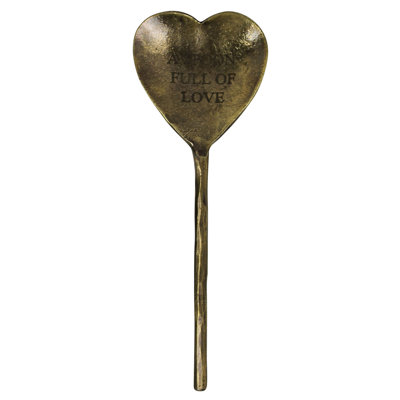 Cuillère en fer forgé «A SPOONFUL D'AMOUR»