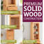 Hatcher Solid Wood Linen Cabinet