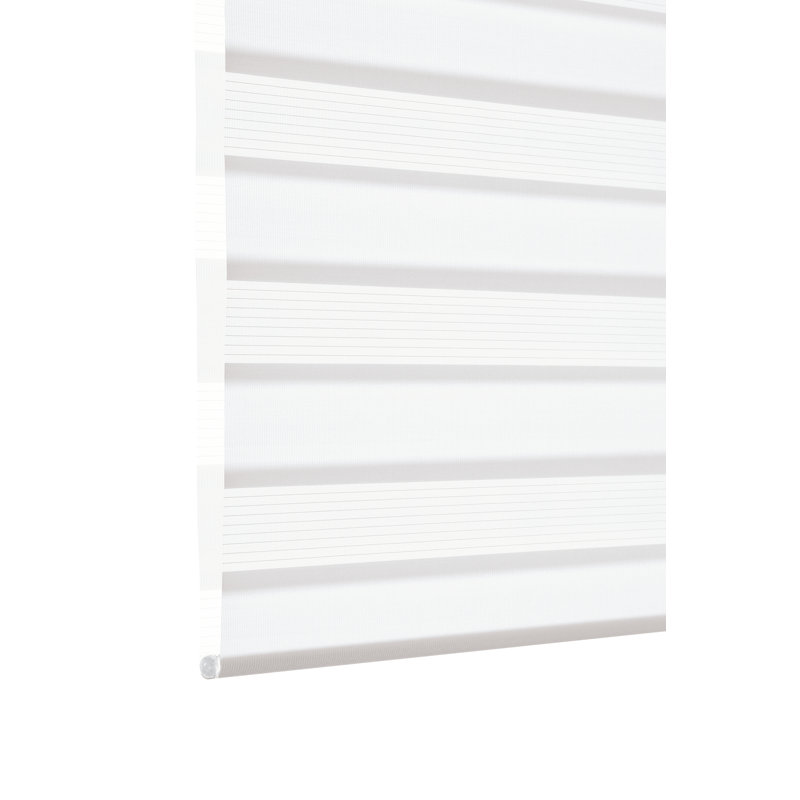Semi Sheer Roll-Up Blind, White, 160 cm L x 100 cm W