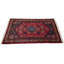 Onerva Cotton Oriental Area Rug in Red