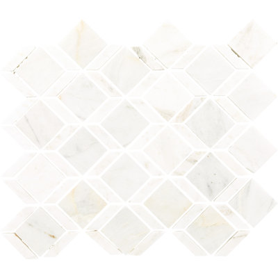 Raine 12" x 14" Natural Stone Grid Mosaic Wall Tile