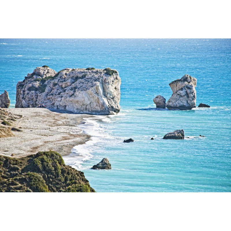 Aphrodites Rock - Wrapped Canvas Print, 81cm H x 122cm W x 3.8cm D