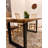 Walnut Solid Wood Dining Table-90971763