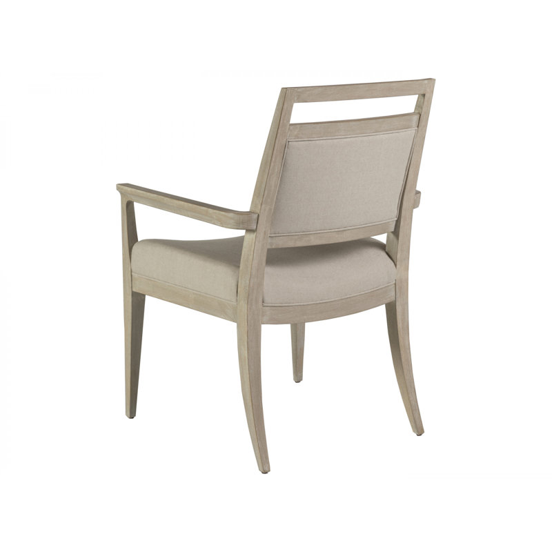 Cohesion Nico Upholstered Arm Chair, Medium Brown