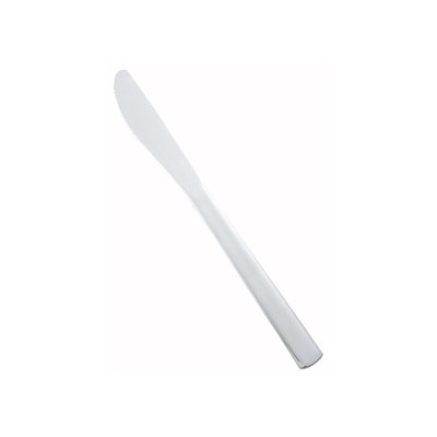 Winco Windsor Stainless-Steel Dinner Knife, Standard Weight, 8.5" (12 Pack)