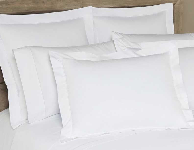 Villa Sateen Fitted Sheet, White, King