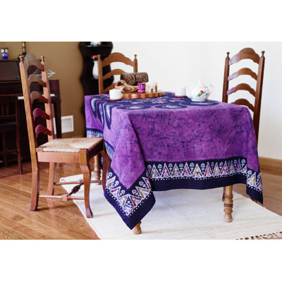 Ordaz Multi Batik Block Printed Tablecloth