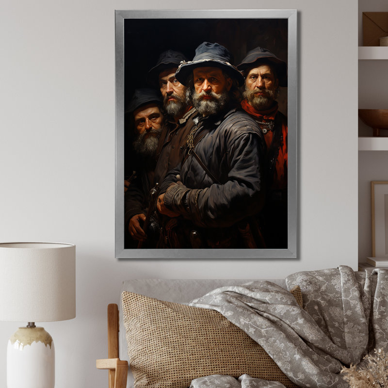 Reproduction d'art sur toile, H 20 po x l 12 po x P 1 po, Cadre photo argenté