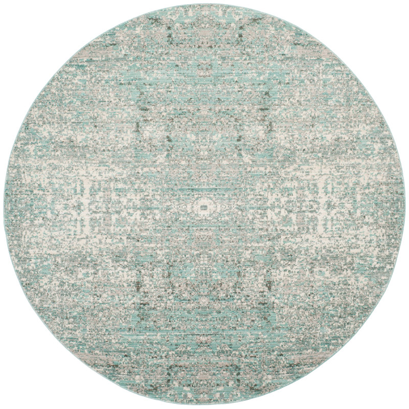 Mailelani Performance Abstract Rug, Round 6'7"