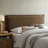 Bentleyville Striped Linen Blend Full Size Headboard In Earth Stripe-166643659-166643663