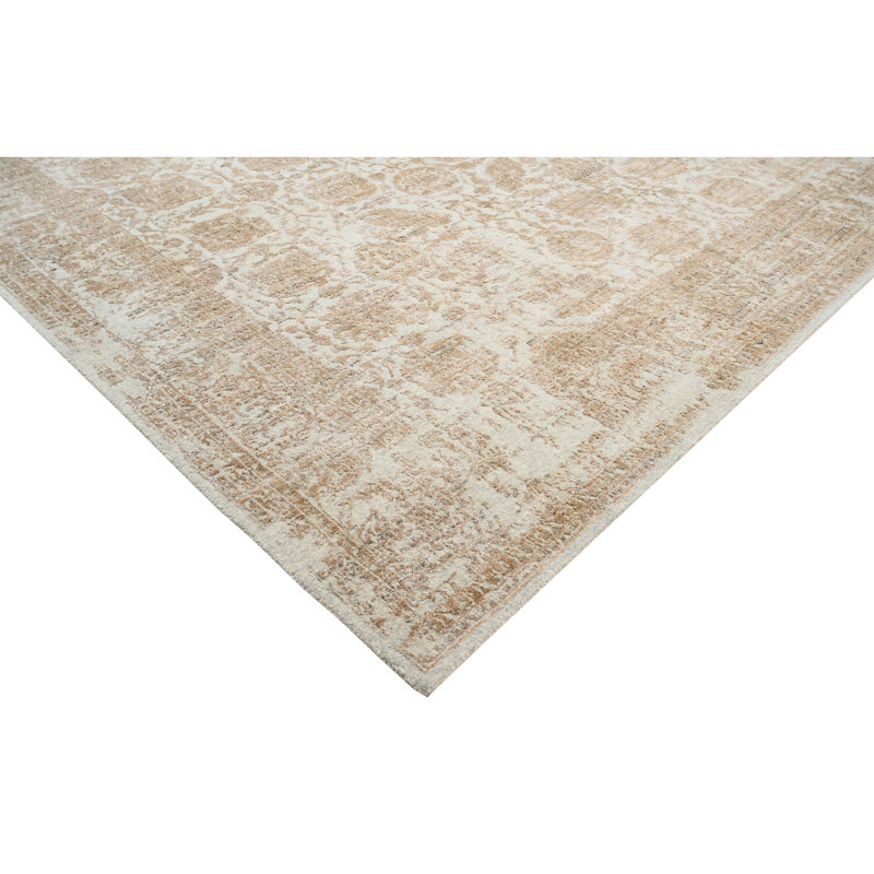 Ikat Area Rug in Gold, Rectangle 12' x 15'
