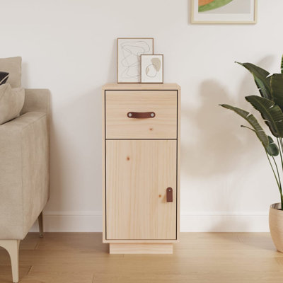 Leam 34cm Solid Wood Sideboard