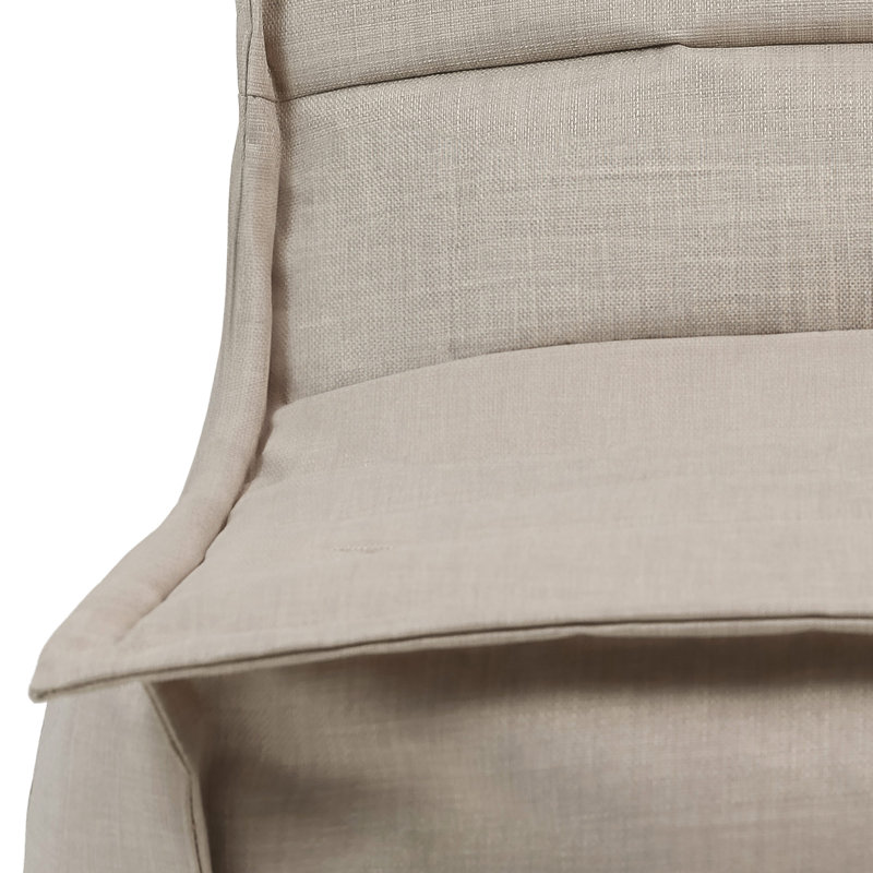 Bean Bag Bazaar Dolce Outdoor Lounger, Beige