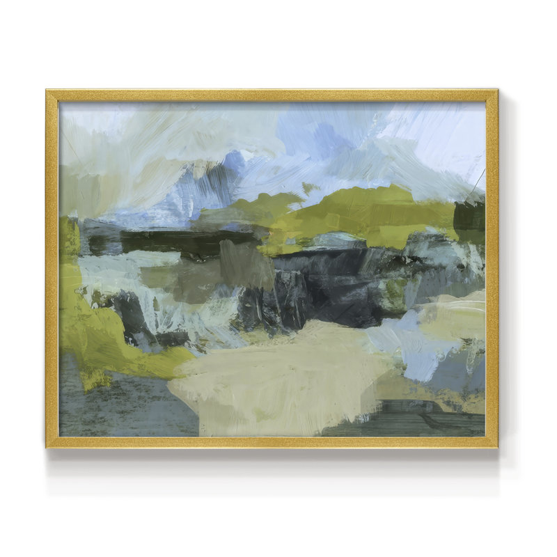 «Geotheral Patchwork I», reproduction encadrée, H 8 po x l 10 po