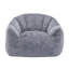 Fauteuil à billes géant, rembourrage en mousse à haute densité, adapté à la détente à la plage et à la lecture en plein air, mousse, utilisation durable