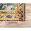 Rose géométrique Munsell/bleu/Tapis décoratif doré-319596344
