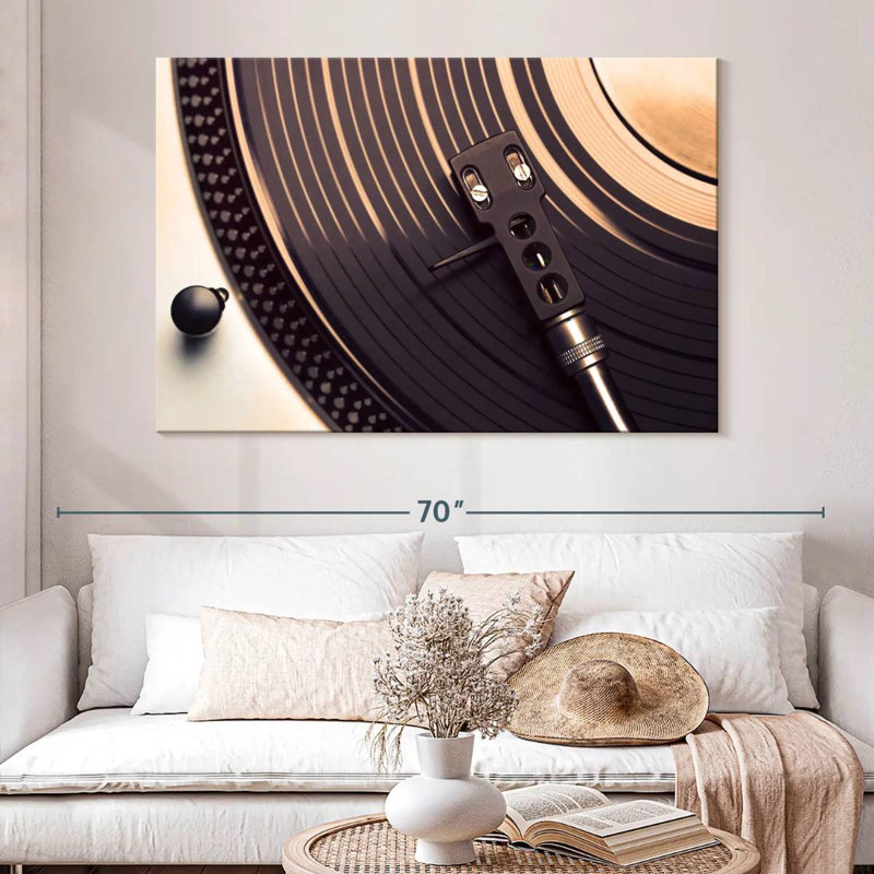 Platine vinyle Abarca, H 34 po x l 51 po