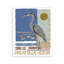 Great Blue Heron Collage, plaque murale par Nancy Overton