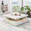 Table basse carrée moderne avec rangement-981505582