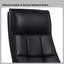 Fauteuil de direction ergonomique en cuir véritable