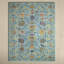 Mildred Oriental Handmade Tufted Wool Blue Area Rug-67846576