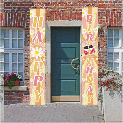 Sweet Sprinkles 2nd Birthday Donut Banner