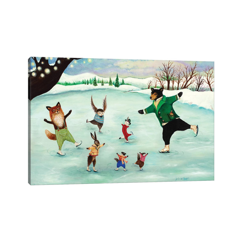 A Wondrous Whirl - Wrapped Canvas Painting, 101.6 cm H x 66.04 cm W x 3.175 cm D