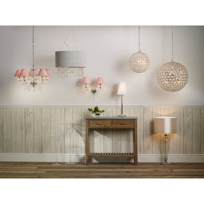 Hayley 8 - Light Crystal Chandelier
